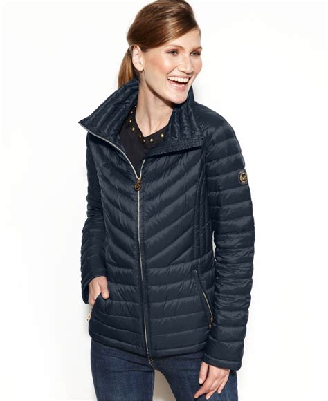 michael kors light jacket womens|michael kors packable puffer jacket.